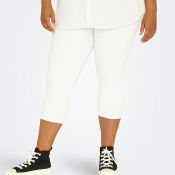 Only Carmakoma Cartime Leggings med elastik i taljen