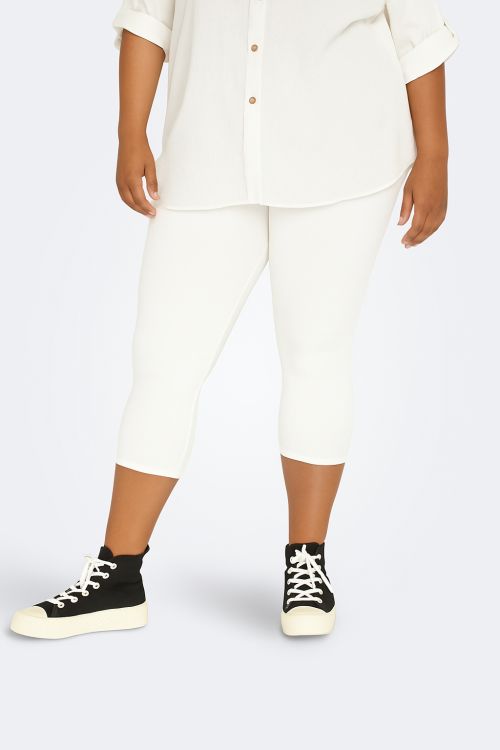 Only Carmakoma Cartime Leggings med elastik i taljen