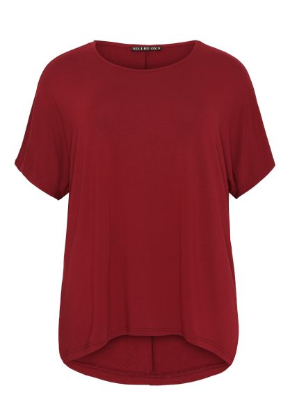NO. 1 by OX T-Shirt Granat Rød