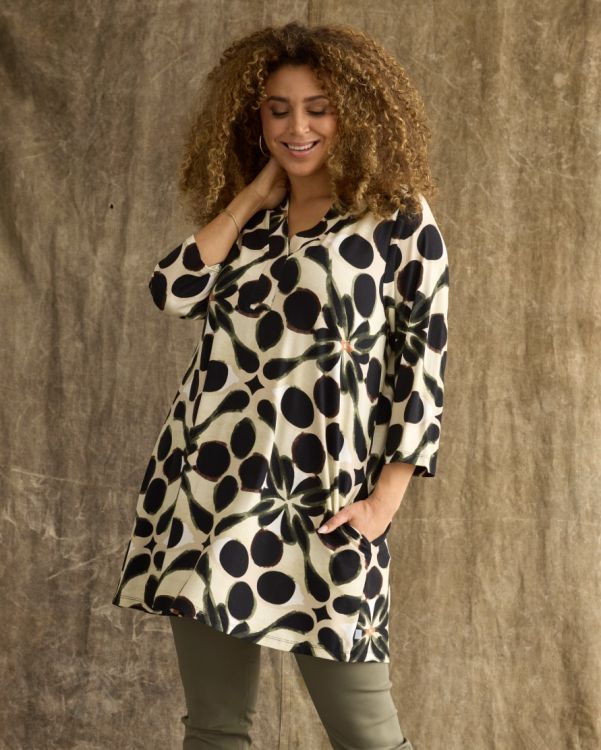 Tunika i blød viskose-jersey