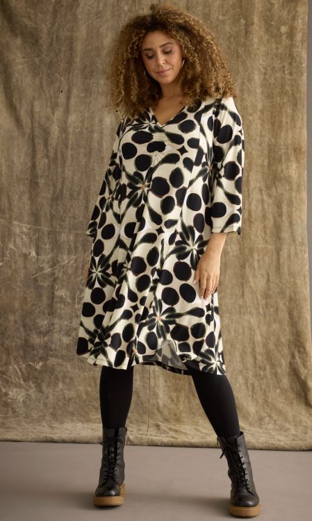 Zhenzi Kjole i blød viskose-jersey