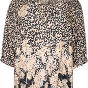 Cassiopeia bluse med smukt mønster