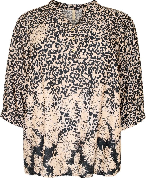 Cassiopeia bluse med smukt mønster