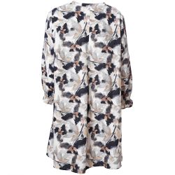 Gozzip Bentina tunika i viskosekvalitet med blomsterprint | Plus size