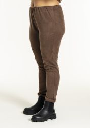 Tætsiddende Sara leggings med let glans