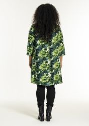 Grøn blomsterprint – frisk og livlig stil