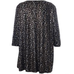 Ditte Tunika med metallic prikker