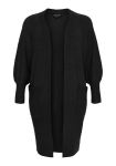 Blød cardigan fra No. 1 By Ox i sort