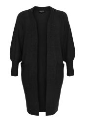 Blød cardigan fra No. 1 By Ox i sort