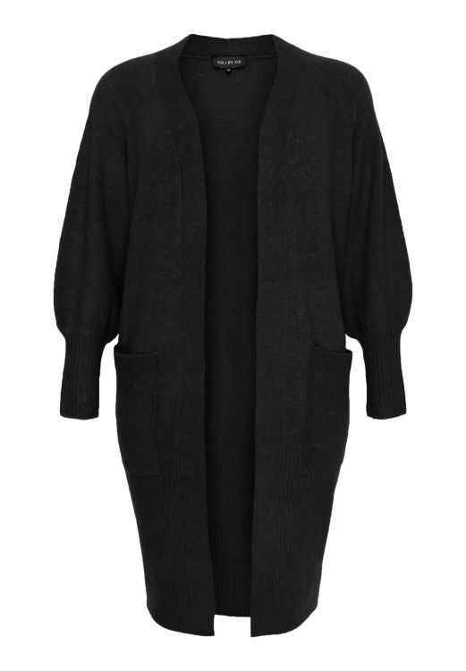 Blød cardigan fra No. 1 By Ox i sort