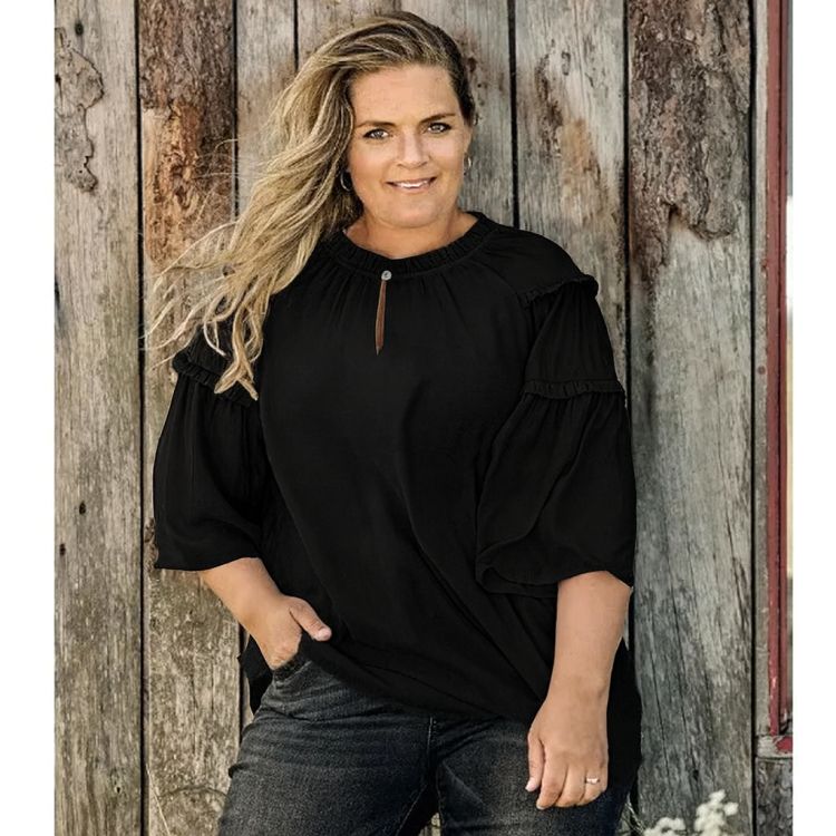 Zoey Grace Bluse med god pasform