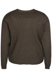 Kogle cardigan i viskosekvalitet – Zhenzi | Butik Rikke
