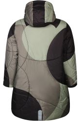 Trendy plus-size jakke til hverdag og vinterbrug.