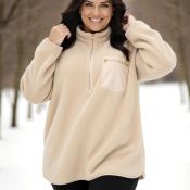 Cassiopeia Cinesse bluse i elegant design med stretch