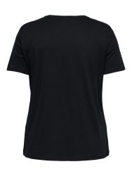CarKita T-shirt med læbe-print