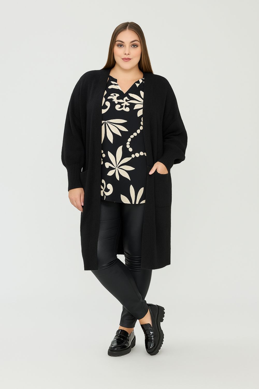 Strikcardigan fra No. 1 by Ox