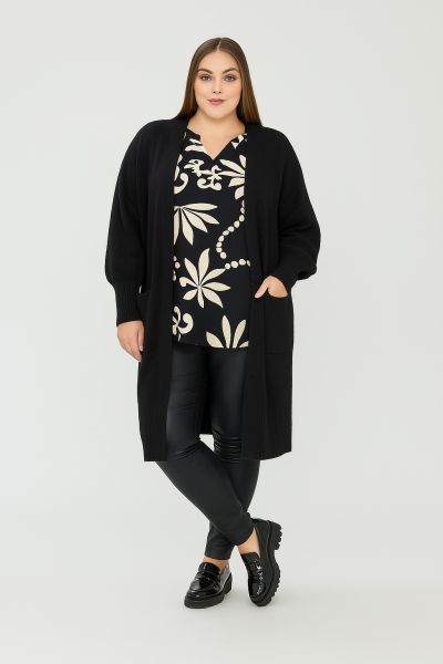 Strikcardigan fra No. 1 by Ox