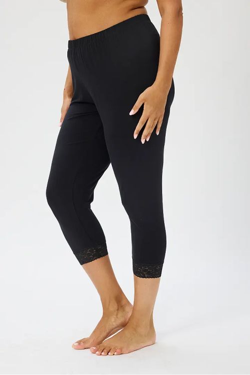 Smarte Leggings fra Zhenzi med blondekant