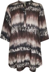 Jilana tunika i brun batik fra Cassiopeia