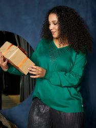 Zhenzi Viscose Bluse 