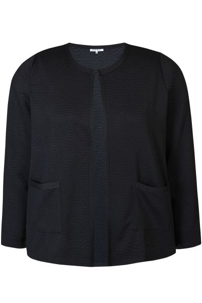 Kort Reimer Cardigan fra Zhenzi Sort