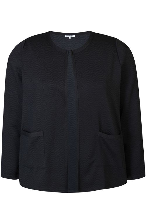 Kort Reimer Cardigan fra Zhenzi Sort