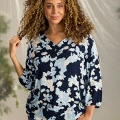 Zhenzi Sylva bluse i viskose jersey