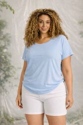 Åndbare hvide Bambus Skånebuks/Shorts fra Zhenzi