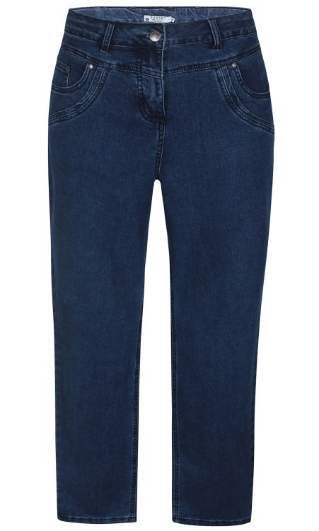Plus size jeans fra Zhenzi med komfortabel pasform