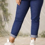 Zhenzi Salsa jeans i mørkeblå denim med stretch