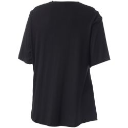 Bella T-Shirt med pink print i viskose | Studio