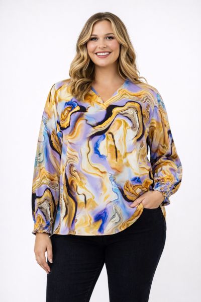 Smuk Viskose Bluse fra No. 1 by OX