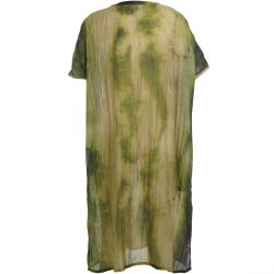 Ulla kjole med rummelig pasform og knælang længde