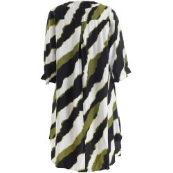 Elma tunika med grafisk print og A-form fra Studio