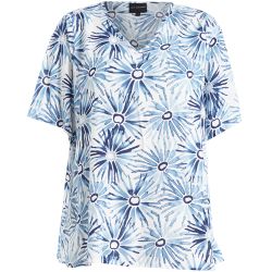 Lone bluse med afslappet pasform og harmonisk udtryk