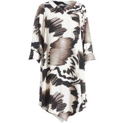 Studio Juline tunika med moderne print og trekvart ærmer