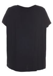 Gozzip t-shirt i blød viskose jersey med rund hals