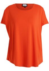 Orange Gozzip t-shirt med oversized pasform