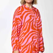 Rummelig Kristina skjorte fra Gozzip set forfra