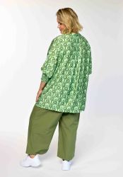 Gozzip Ulla tunika i let viskose med smock-elastik på ærmer