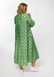 Gozzip Una kjole med flæsekant og bindebånd i halsen