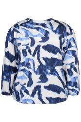 Zhenzi Sylva bluse set forfra i blød viskose