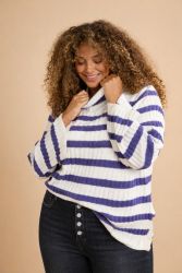 Lun Elga Pullover fra Zhenzi med flot print