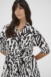 Kchalia kjole i viskosemix med løs pasform