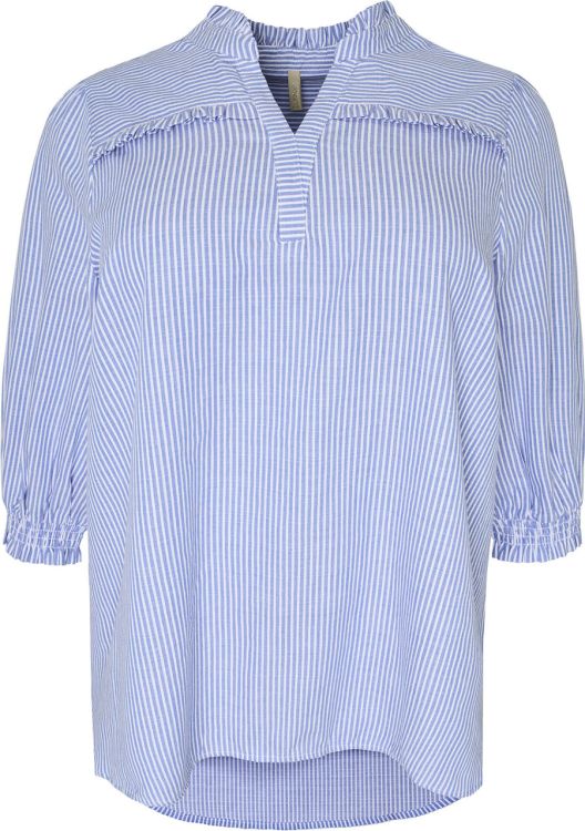 Klassisk stribet Robatta skjortebluse 