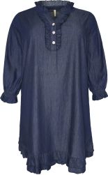 Cassiopeia Dinelly tunika i bomuld med 3/4 ærmer