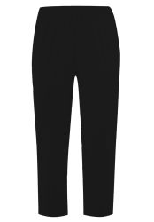 Sorte Clara capri leggings fra Gozzip - Med masser af stræk