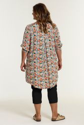 Komfortable sorte capri leggings med stræk og elastisk talje