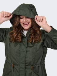 Only Carmakoma CARLORCA jakke med lommer og hætte