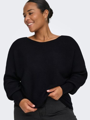 Pullover med langt snit og behagelig pasform